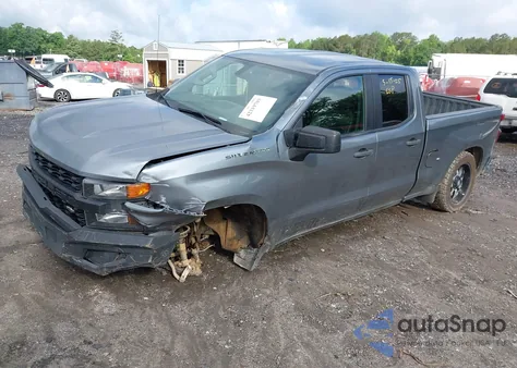 2019 Chevrolet Silverado 1500 Work Truck из США, поврежденный, VIN 1GCRWAEHXKZ328938